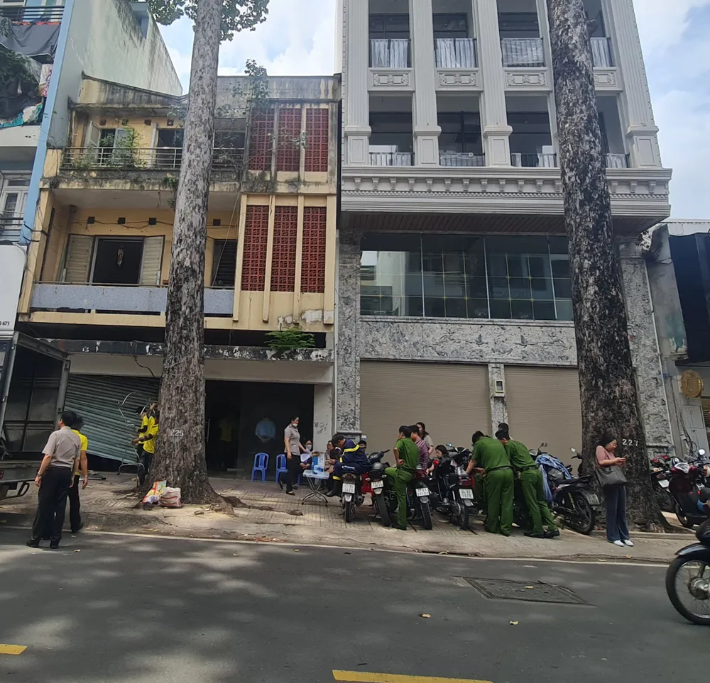 Ngôi nhà địa chỉ số 75 đường Nguyễn Trãi, quận 5. Ảnh: NGUYỄN CHÂU