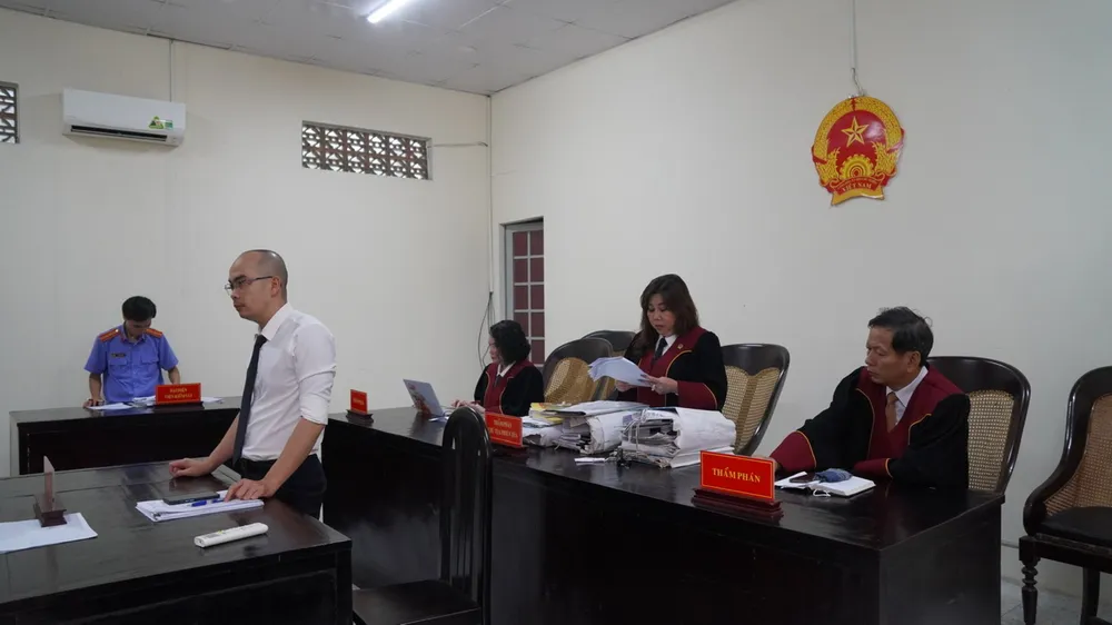 HĐXX phúc thẩm. Ảnh: TRẦN LINH hdxx.jpeg