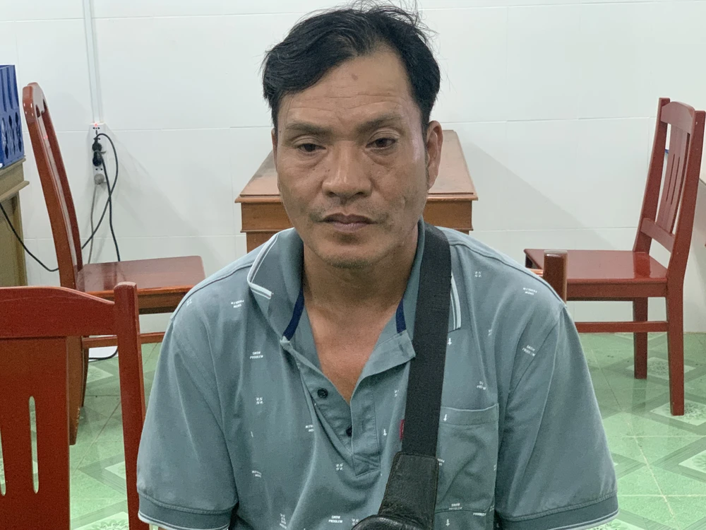 Tài xế xe tải Nguyễn Văn Hoàng sau khi gây tai nạn chết người đã lái xe bỏ trốn khỏi hiện trường. Ảnh: C.A Truy bắt được tài xế tô tô tải gây tai nạn chết người, lái xe bỏ trốn