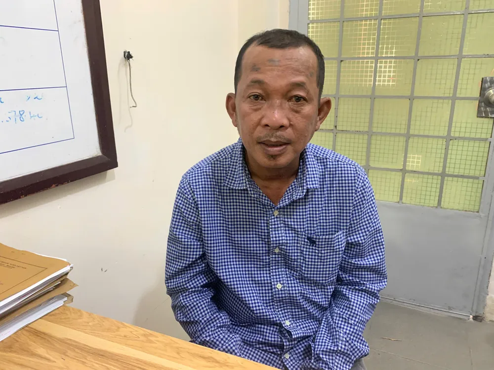 Lê Văn Bang bị bắt sau 33 năm trốn truy nã. Ảnh: Công an Lê Văn Bang