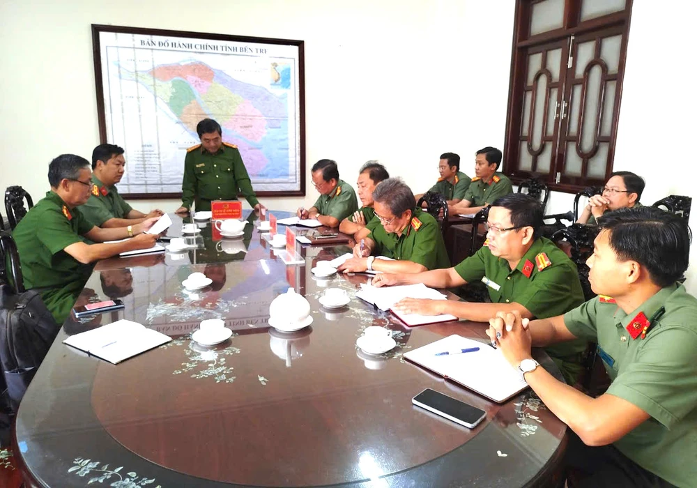 Lãnh đạo Công an tỉnh Bến Tre cung cấp thông tin liên quan đến vụ việc Va-cham-song-ham-luong (1).jpg