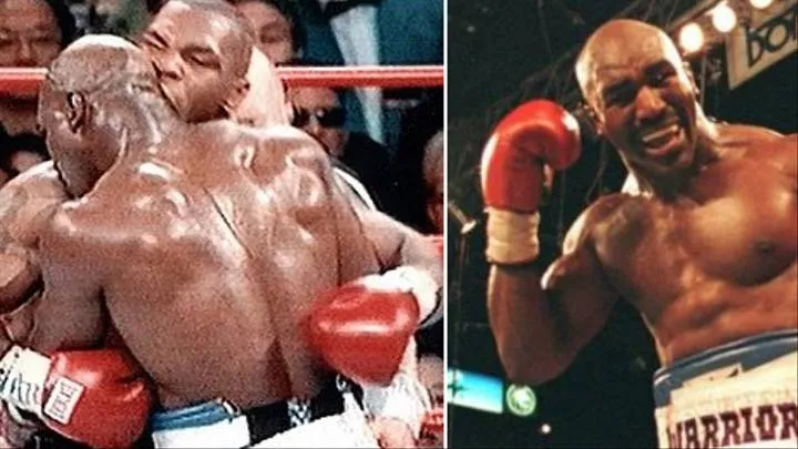 Mike Tyson thượng đài ở tuổi 53 và kẻ thách đấu Holyfield ảnh 3