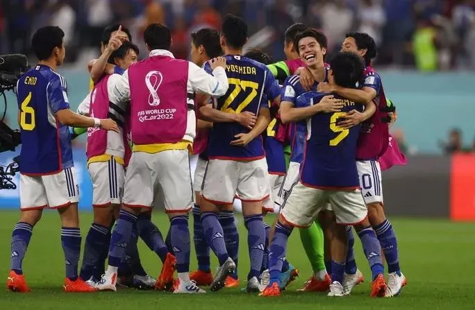 Cơn địa chấn thứ hai của các cầu thủ Nhật Bản, sau Đức lần này là Tây Ban Nha. Ảnh: GETTY IMAGES Cơn địa chấn thứ hai của các cầu thủ Nhật Bản, sau Đức lần này là Tây Ban Nha. Ảnh: GETTY IMAGES