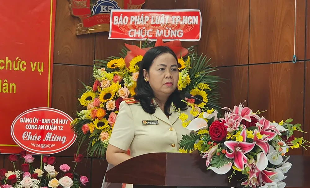 Bà Nguyễn Thị Tuyết Minh giữ chức vụ Viện trưởng VKSND quận 12. Ảnh: SONG MAI Bà Nguyễn Thị Tuyết Minh giữ chức vụ Viện trưởng VKSND quận 12. Ảnh: SONG MAI