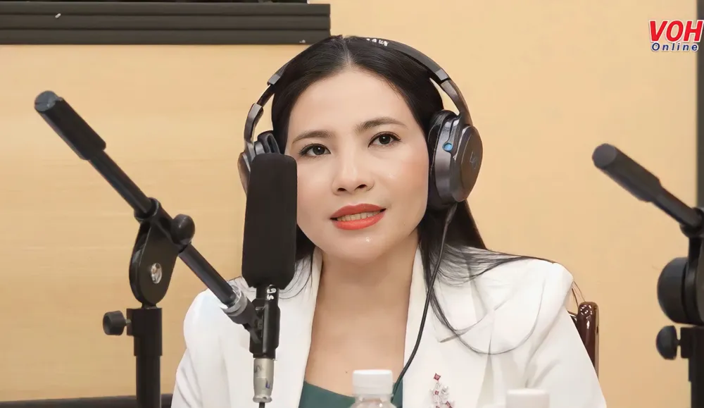 Bà Nguyễn Thị Thùy Dung - Phó chánh án TAND TP.HCM. Ảnh chụp màn hình