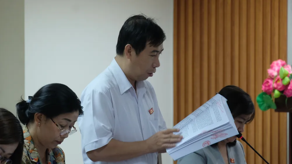 Ông Lê Minh Đức - Phó trưởng ban pháp chế HĐND TP.HCM. Ảnh: SONG MAI