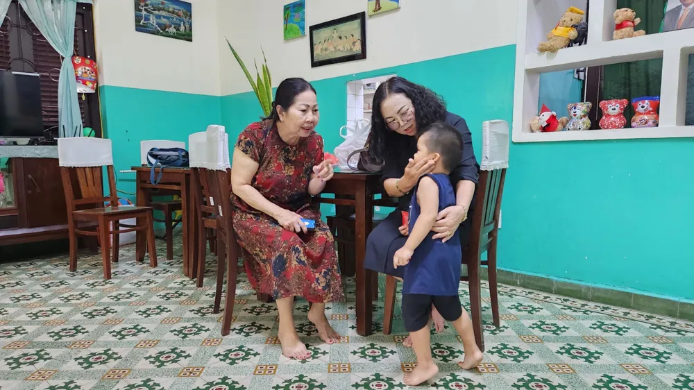 Hiện tại, bé T vẫn được chăm sóc tại Làng trẻ em SOS ở quận Gò Vấp. Ảnh: SONG MAI be trai nghi su dung ma tuy.jpg
