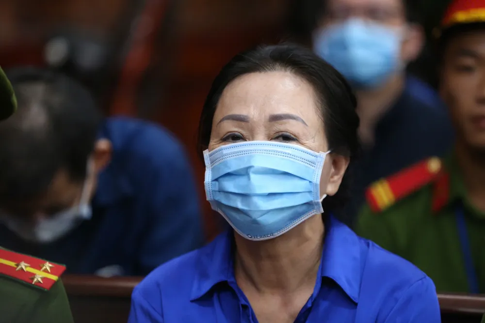 Bị cáo Trương Mỹ Lan. Ảnh: NGUYỄN TIẾN Truong My Lan.jpg