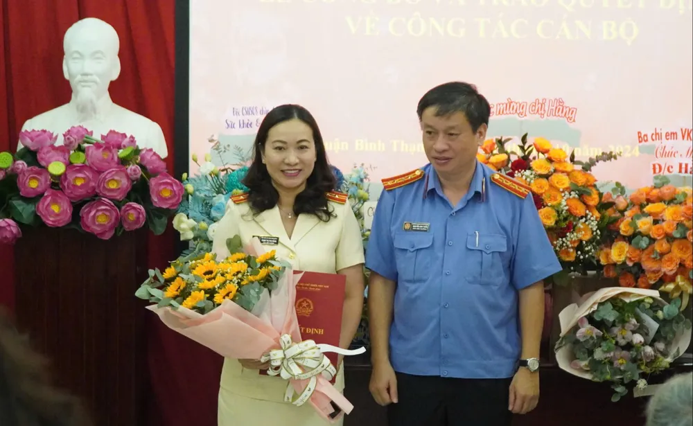 VKSND quận Bình Thạnh có tân Phó viện trưởng