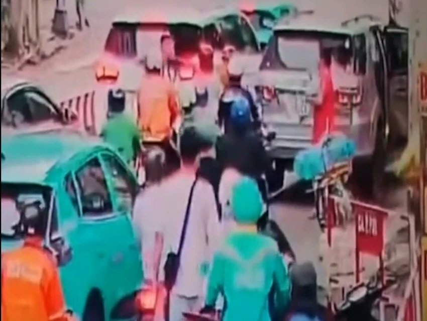 tài xế đánh người