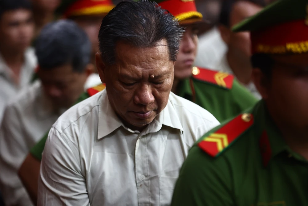 Bị cáo Trần Anh Thư - cựu Phó Chủ tịch tỉnh An Giang. Ảnh: NGUYỄN TIẾN cựu Phó Chủ tịch tỉnh