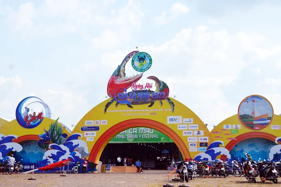 Cà Mau nỗ lực quảng bá đặc sản cua trứ danh của mình. Ảnh: CTV Cà Mau nỗ lực quảng bá đặc sản cua trứ danh của mình. Ảnh: CTV