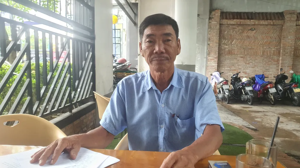 Tài xế xe tải Ngô Văn Kiệt Ảnh: TRẦN VŨ