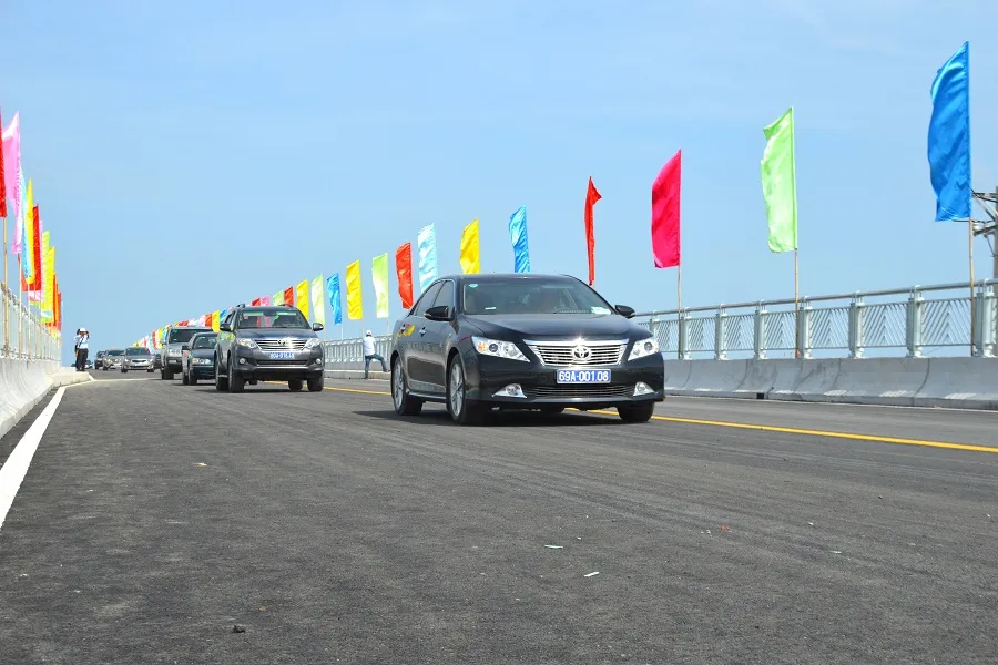 Cà Mau thông xe cây cầu 690 tỷ đồng. Ảnh CTV. Dự án cầu tại tỉnh Cà Mau thông xe