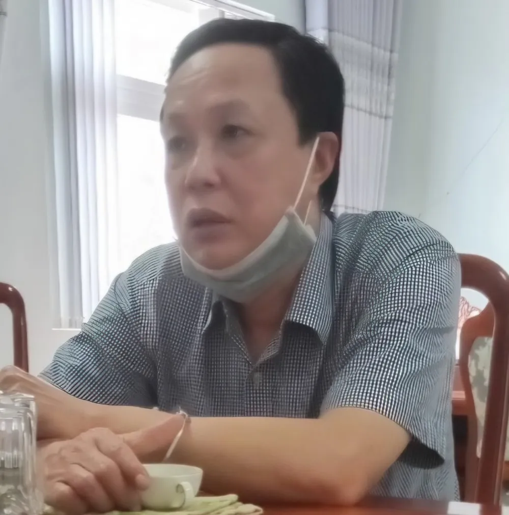 Chi cục trưởng Trần Ngọc Minh. Ảnh do Công an cung cấp Chi cục trưởng Trần Ngọc Minh..jpg