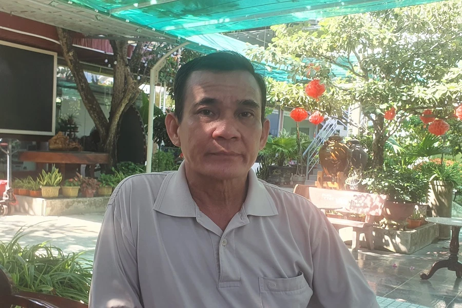 Ông Trần Văn Thông. Ảnh: TRẦN VŨ Giấy nợ song sinh 1.jpg
