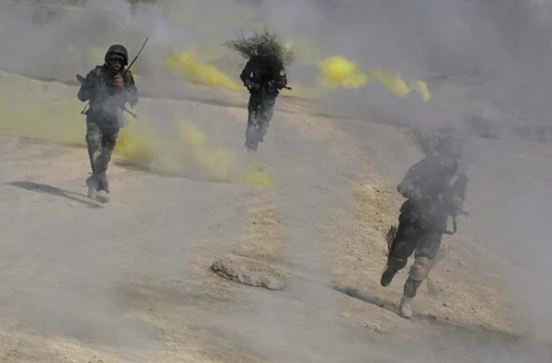  Quân đội Afghanistan tập trận độc đáo ảnh 4