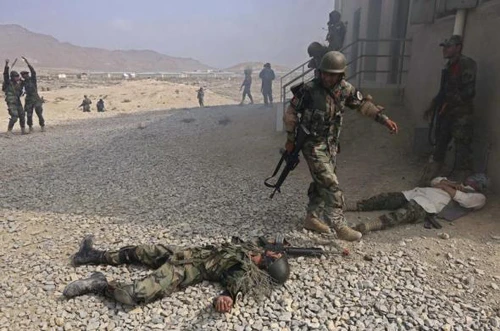  Quân đội Afghanistan tập trận độc đáo ảnh 9