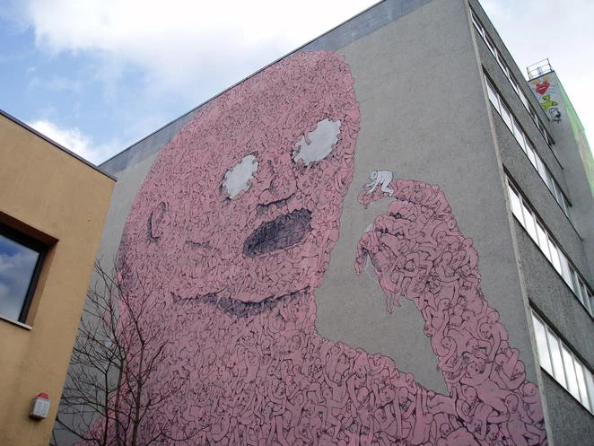 Nghệ thuật đường phố ở Berlin (TT) ảnh 6