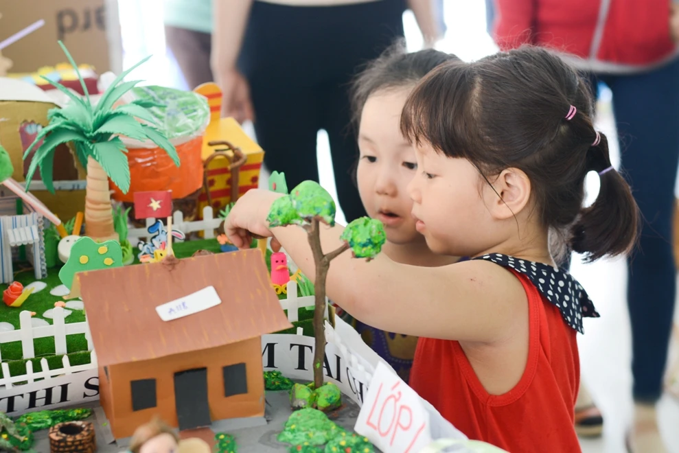 Sôi nổi Ngày hội tái chế chất thải ảnh 14