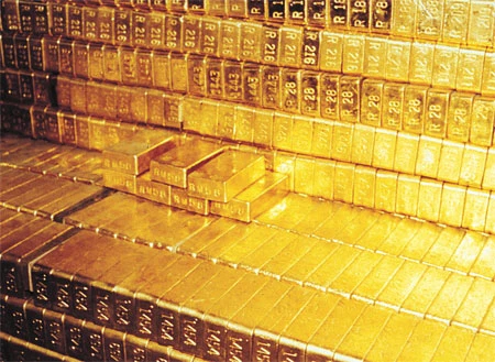 Giá vàng tăng mạnh nhất 7 tuần