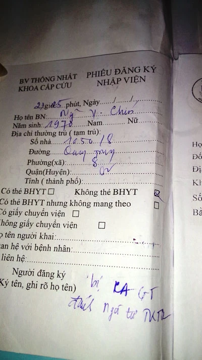 Vụ “Bị đánh chết sau khi đo nồng độ cồn”: Nạn nhân để lại bút tích