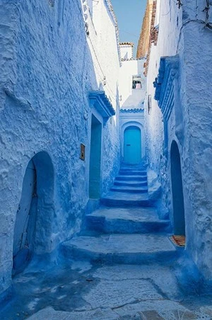 Mê cung xanh ở thị trấn cổ Chefchaouen ảnh 7