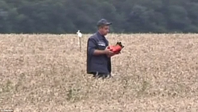 Lại xuất hiện đoạn băng Ukraine cáo buộc Nga giấu hộp đen MH17 ảnh 1