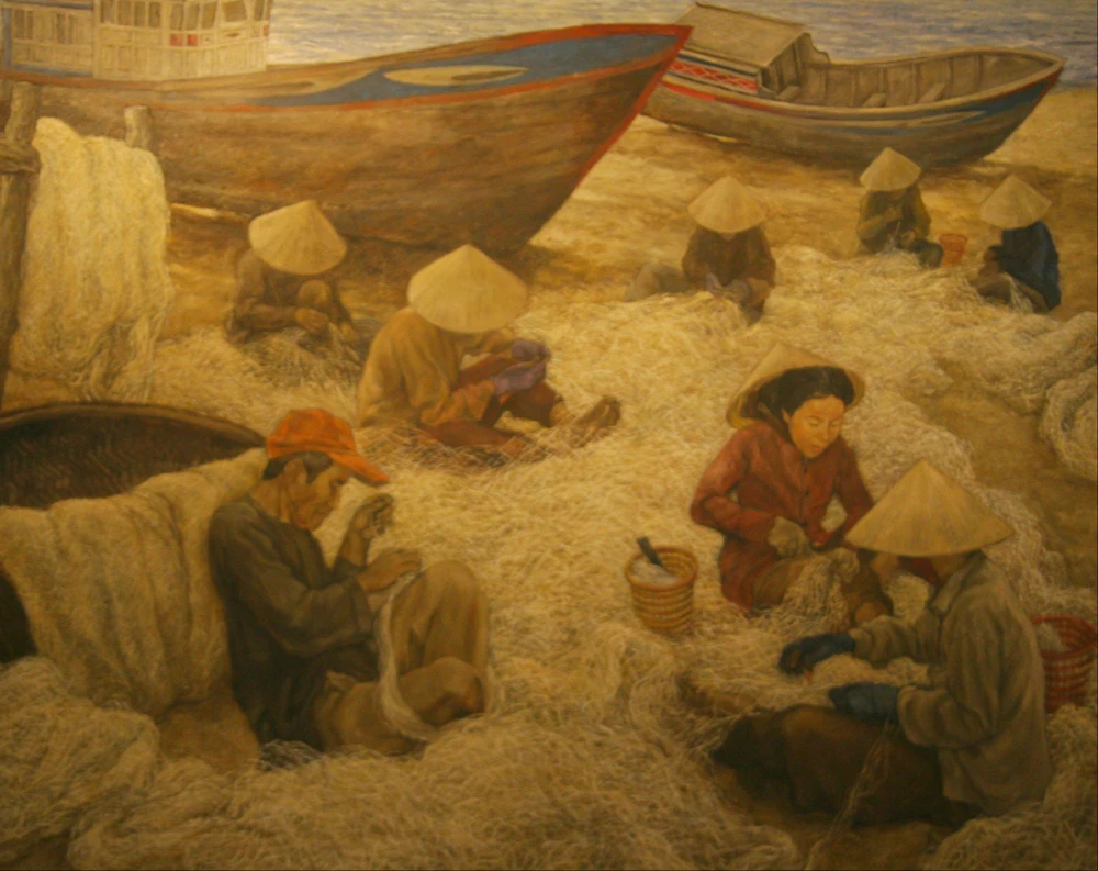 Giữ vững biển đảo Tổ Quốc qua tác phẩm mỹ thuật ảnh 3