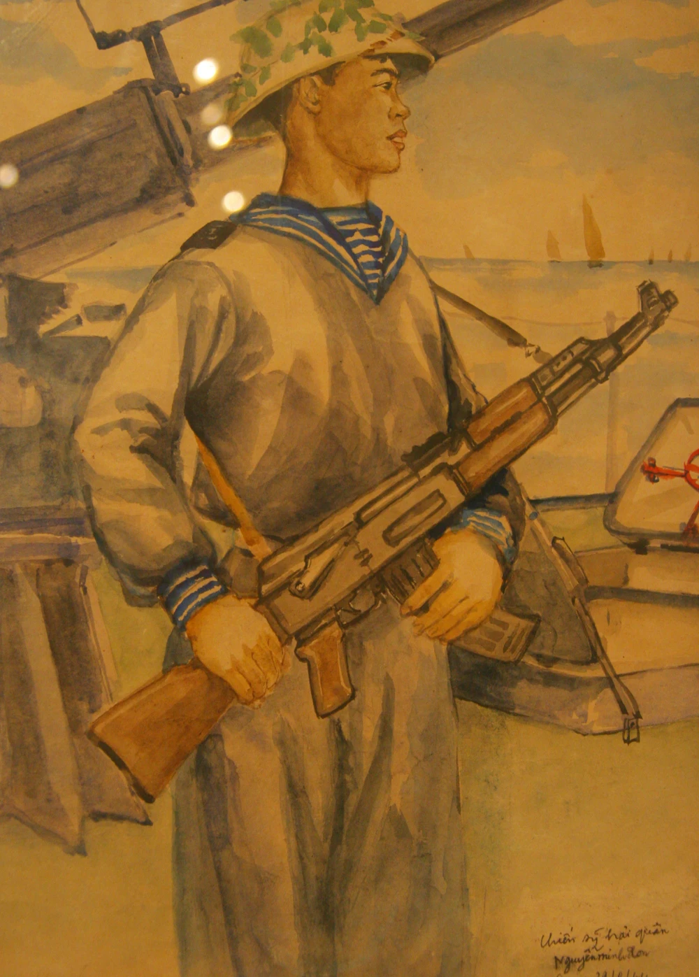 Giữ vững biển đảo Tổ Quốc qua tác phẩm mỹ thuật ảnh 4