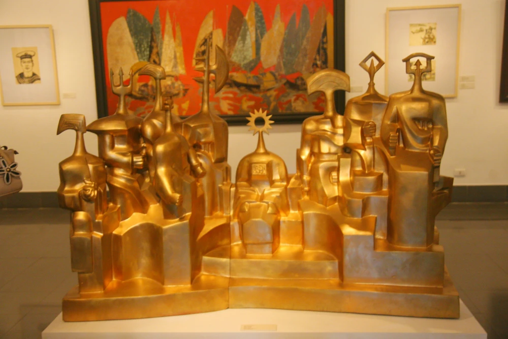 Giữ vững biển đảo Tổ Quốc qua tác phẩm mỹ thuật ảnh 7