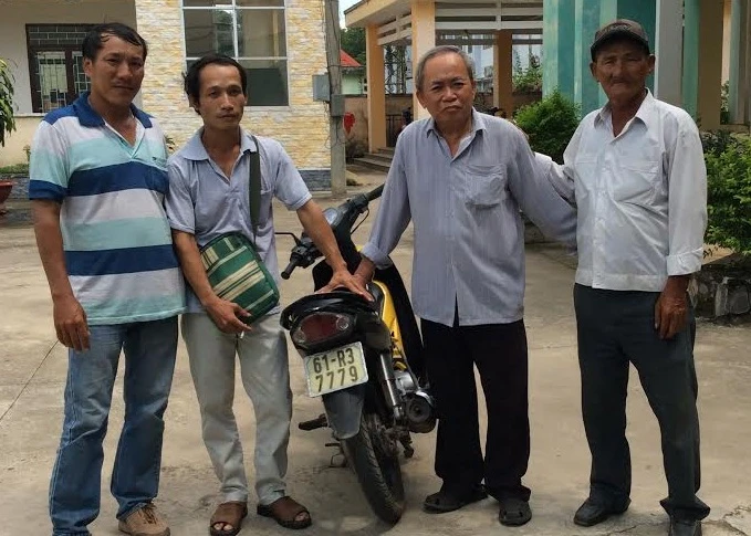 'Hiệp sĩ' giúp công an tìm xe bị mất trộm ảnh 1