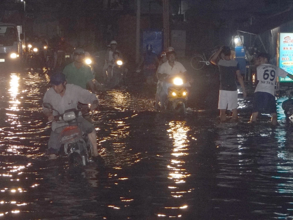 Mỗi tháng TP.HCM chi bao nhiêu để chống ngập? ảnh 1