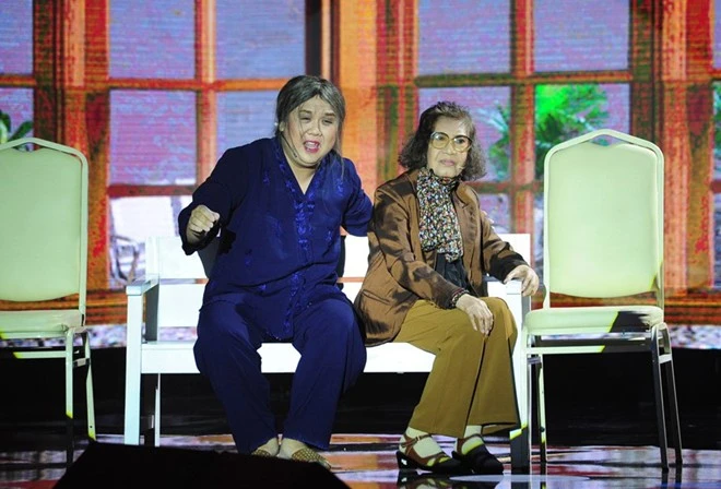 Hoa hậu hài Thu Trang và Hữu Quốc đăng quang 'Tài tử tranh tài' ảnh 6