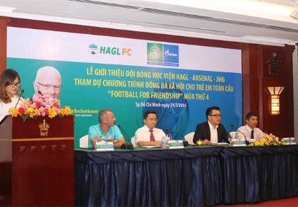 U-14 học viện HAGL-Arsenal JMG đến Milan thi đấu ảnh 1