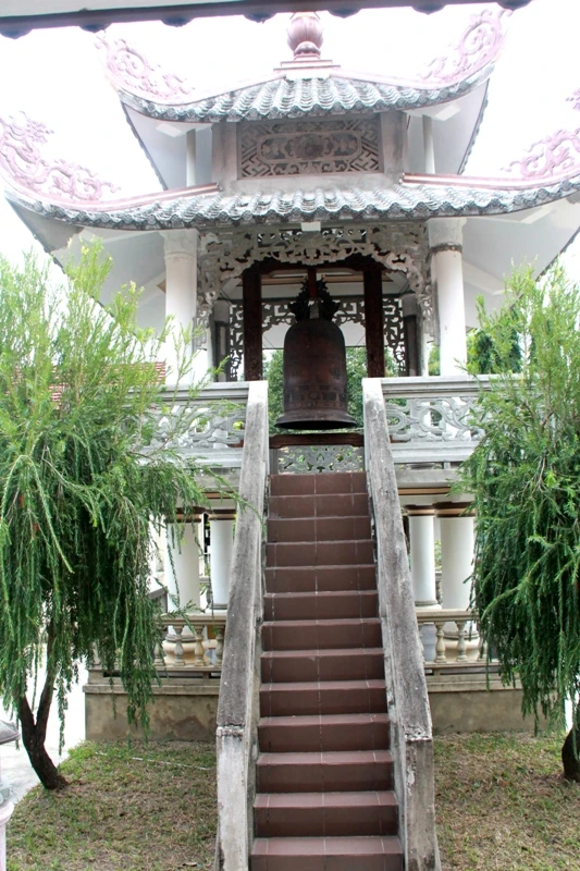 Chiêm ngưỡng chiếc trống độc nhất vô nhị ở ngôi chùa quê ảnh 5