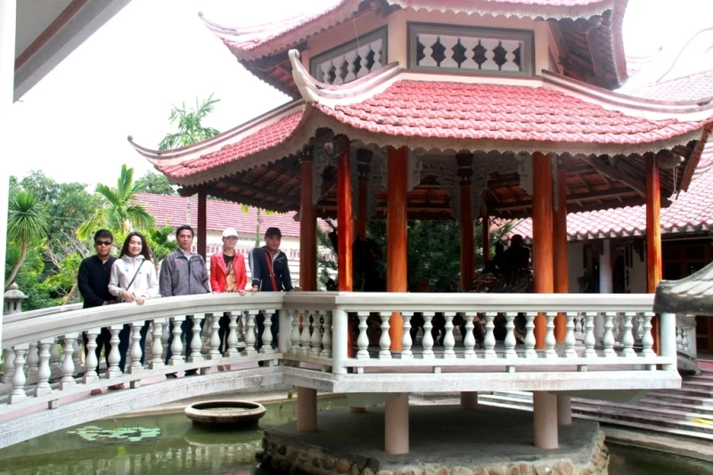 Chiêm ngưỡng chiếc trống độc nhất vô nhị ở ngôi chùa quê ảnh 4