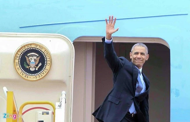 Chuyến đi của Tống thống Obama dưới ống kính PV nước ngoài ảnh 23