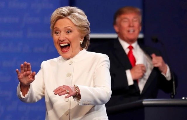 Sắc thái của Hillary và Trump xuyên suốt bầu cử Mỹ ảnh 10