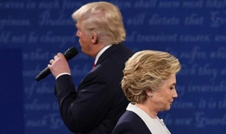 Sắc thái của Hillary và Trump xuyên suốt bầu cử Mỹ ảnh 7