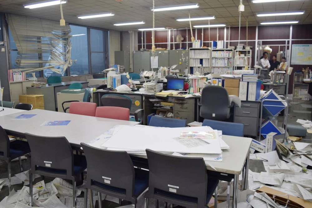 Tan hoang sau khi bão Jebi ập vào Nhật Bản ảnh 9