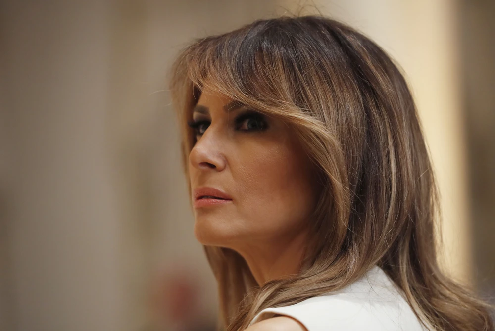 Giải mã khuôn mặt lạnh băng của đệ nhất phu nhân Melania ảnh 3