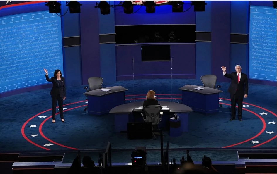 Tranh luận Pence-Harris:Dân chủ công kích vấn đề COVID-19 ảnh 2