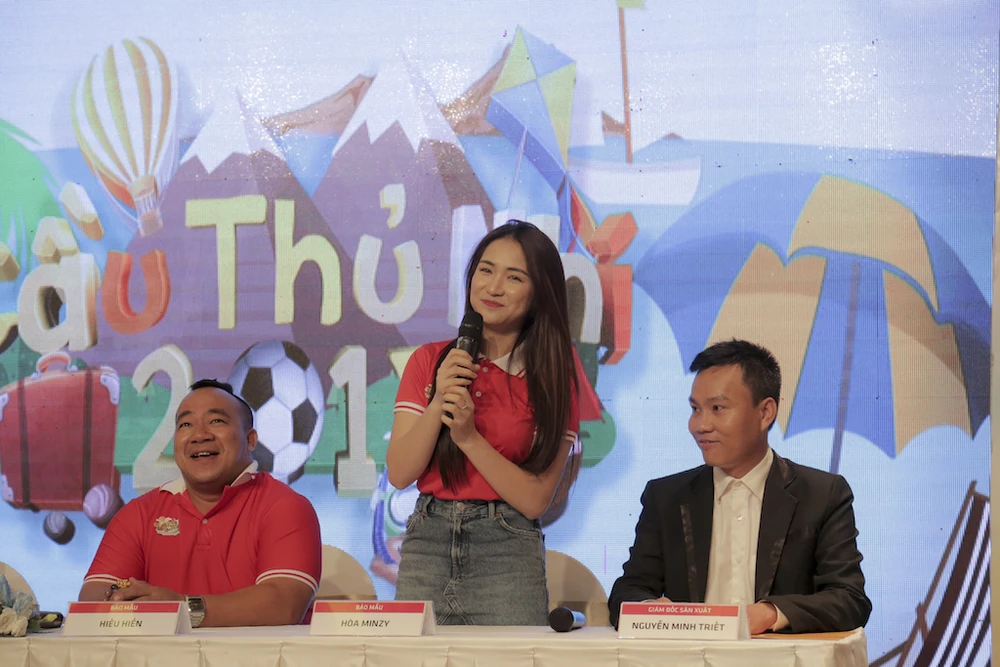 Ca sĩ Hoà Minzy chia sẻ cô rất hào hứng khi được tham gia chương trình 