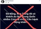 Không có chuyện khách Trung Quốc nhiễm virus corona ở Đà Nẵng