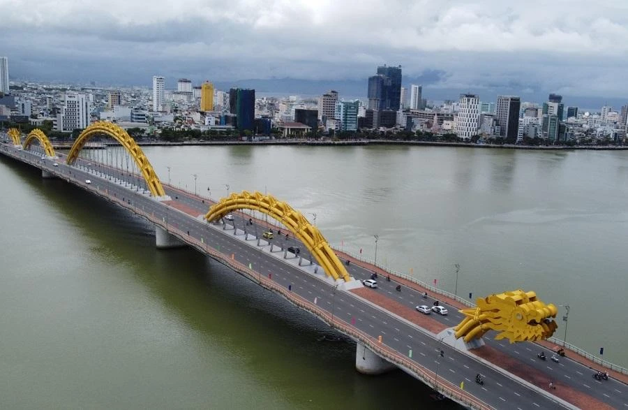 Đề xuất làm thêm cầu qua sông Hàn. Ảnh: TẤN VIỆT