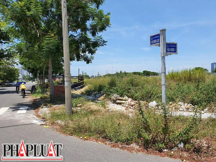 Khu đất A2-1, Khu dân cư Làng cá Nại Hiên Đông. Ảnh: TẤN VIỆT