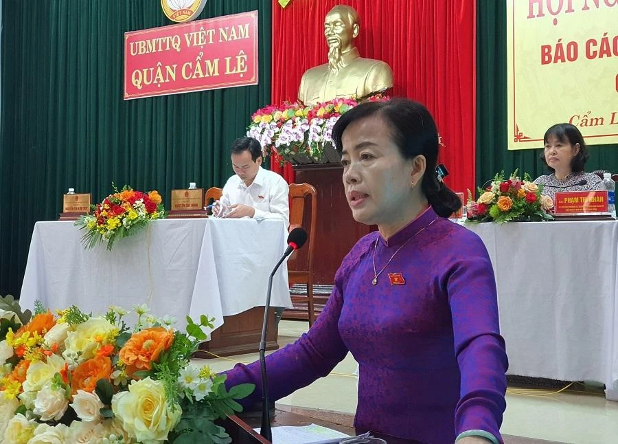 Bà Nguyễn Thị Kim Thúy, ĐBQH đơn vị TP Đà Nẵng. Ảnh: TẤN VIỆT