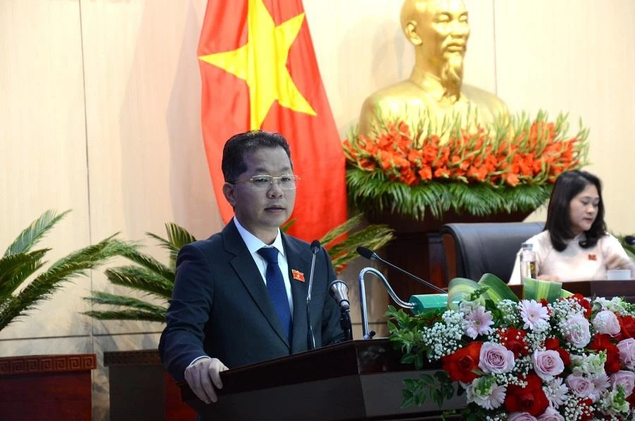 Bí thư Thành ủy Đà Nẵng Nguyễn Văn Quảng. Ảnh: TẤN VIỆT