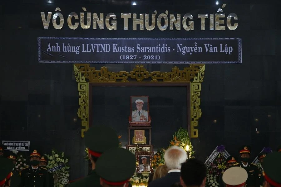 Anh hùng Nguyễn Văn Lập sinh năm 1927, từ trần ngày 24-6-2021 tại nhà riêng ở Athens - Hy Lạp. Ảnh: TẤN VIỆT